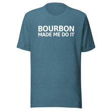 Load image into Gallery viewer, Bourbon Made Me Do It Short-Sleeve Unisex T-Shirt - Where I Beach
