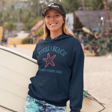 Load image into Gallery viewer, Starfish Customizable Beach Name Where I Beach Unisex Hoodie
