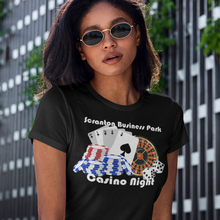 Load image into Gallery viewer, Scranton Business Park Casino Night Dunder Mifflin Short-Sleeve Unisex T-Shirt - Cabo Easy
