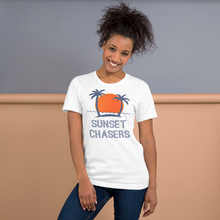 Load image into Gallery viewer, Sunset Chasers Unisex T-Shirt - Cabo Easy
