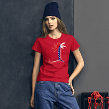 Load image into Gallery viewer, American Sand Logo Women's T-shirt - Cabo Easy

