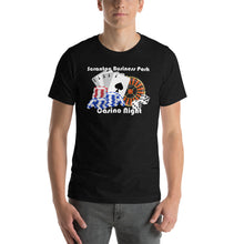 Load image into Gallery viewer, Scranton Business Park Casino Night Dunder Mifflin Short-Sleeve Unisex T-Shirt - Cabo Easy
