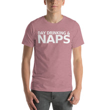 Load image into Gallery viewer, Day Drinking and Naps Short-Sleeve Unisex T-Shirt - Cabo Easy
