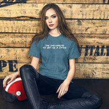 Load image into Gallery viewer, The One Where You Buy Me a Drink Friends Short-Sleeve Unisex T-Shirt - Where I Beach
