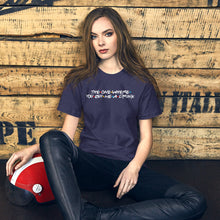 Load image into Gallery viewer, The One Where You Buy Me a Drink Friends Short-Sleeve Unisex T-Shirt - Where I Beach
