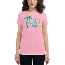 Load image into Gallery viewer, Beach Please Women's short sleeve t-shirt - Cabo Easy
