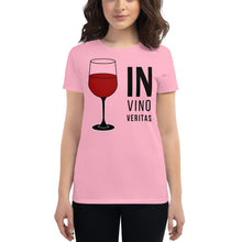 Load image into Gallery viewer, In Vino Veritas Women's T-Shirt - Cabo Easy
