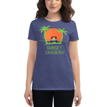 Load image into Gallery viewer, Sunset Chasers Women's T-shirt - Cabo Easy
