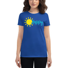 Load image into Gallery viewer, "Happy" Women's short sleeve t-shirt - Cabo Easy
